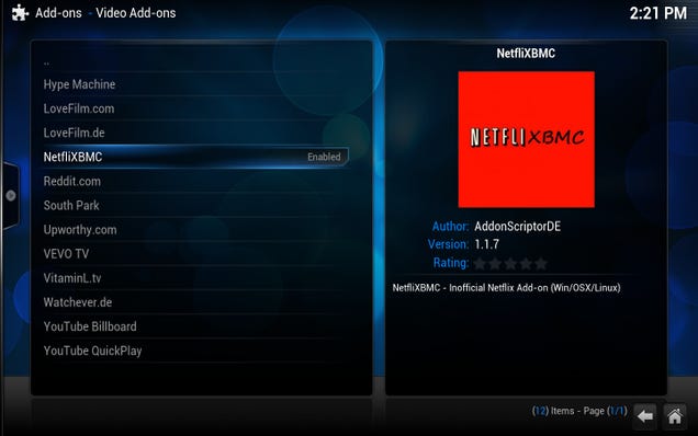 NetfliXBMC Brings a Better, Remote-Controlled Netflix to XBMC