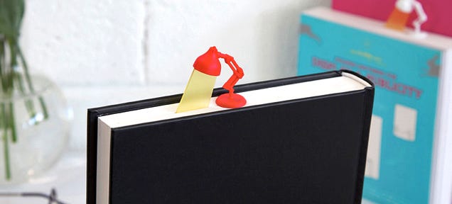 Adorable Desk Lamp Bookmark Sheds Light On the Last Page You Read