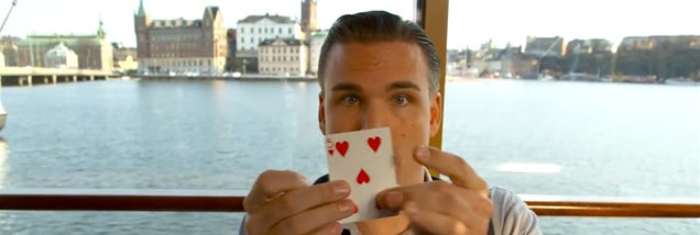 Amazing card trick explains why Stockholm is the best city in the world