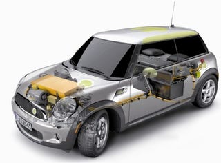 MINI E Electric Mini Re-Revealed, Now With Technical Images