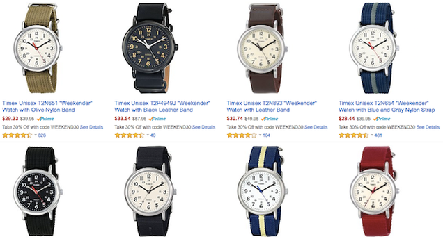 Timex's Popular "Weekender" Watches Are In Impulse Buy Range Today
