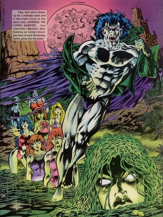 The non-stop erotic thrills of the 1990s Marvel Swimsuit Specials