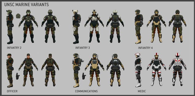 It's Like a Reference Book. Only, For Halo's Spartans.