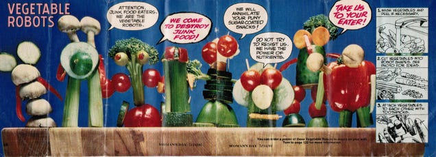 The gentle madness of the 1981 DC Superheroes Super Healthy Cookbook