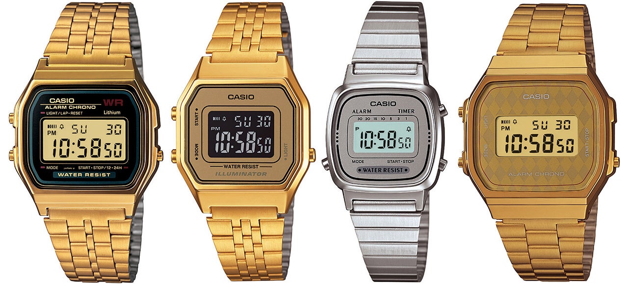 casio watch 80s