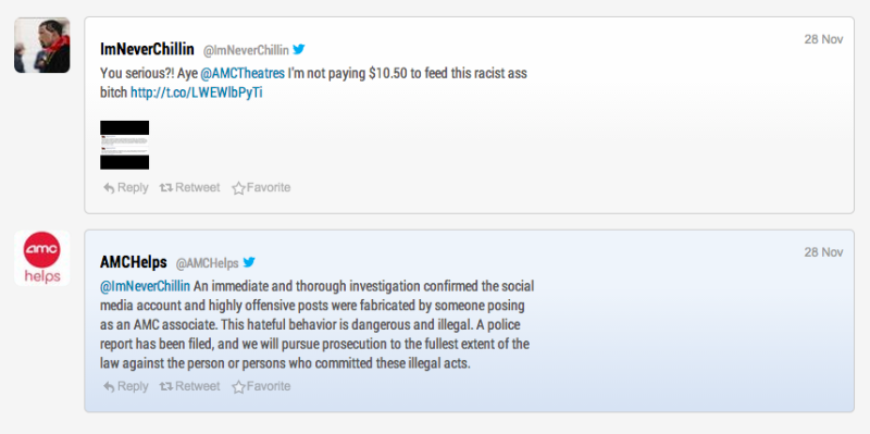 Psycho Frames Ex with Fake Racist Facebook Posts