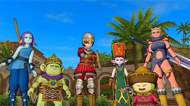 The Playable Races of Dragon Quest X