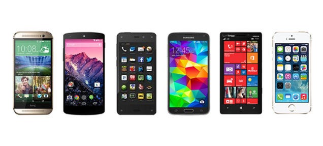 How Amazon's Fire Phone Compares to Its Toughest Competition