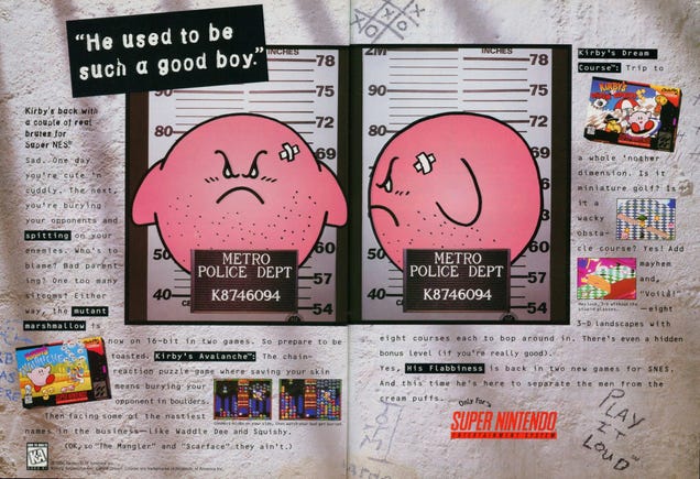 Nintendo Says Americans Like Kirby When He's Angry