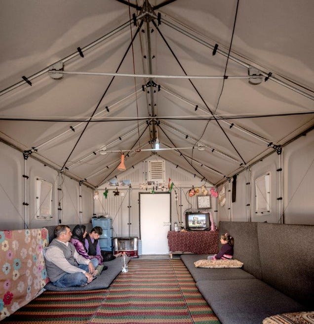 The UN Just Ordered 10,000 of Ikea's Brilliant Flatpack Refugee Shelters