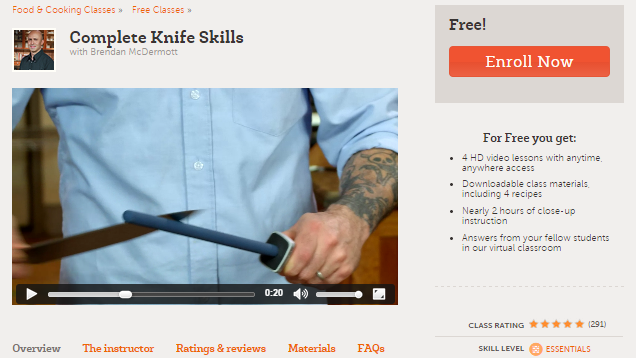 Develop Your Kitchen Knife Skills with This Free Online Course