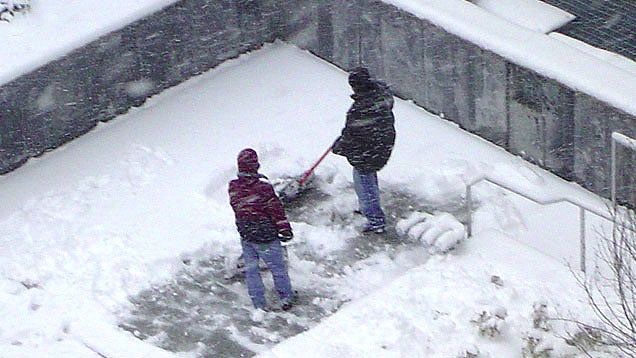 Shovel Snow More Efficiently by Working in Rectangles
