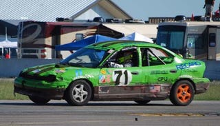 24 Hours Of LeMons Texas Day One: Corolla Leads, Detroit Iron 3 Of Top 5