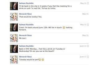 Salman Rushdie's Facebook Seduction and Break-Up with a Crazed Reality Star