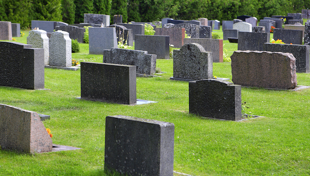 British Man Arrested for Pretending to Be a Ghost In a Cemetery