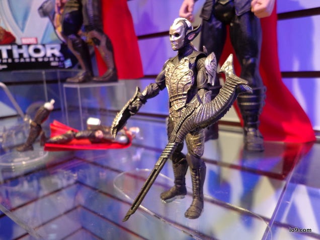 A close-up look at the dead-eyed elves from Thor: The Dark World
