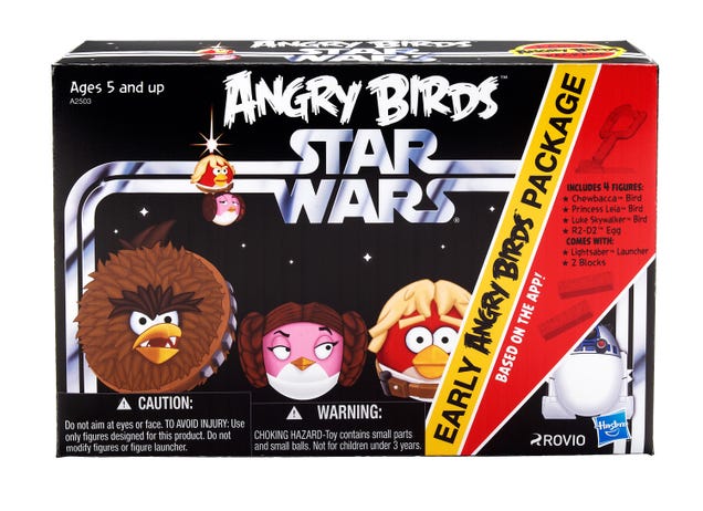 First look at the Angry Birds Star Wars crossover, behold the Pig Star!