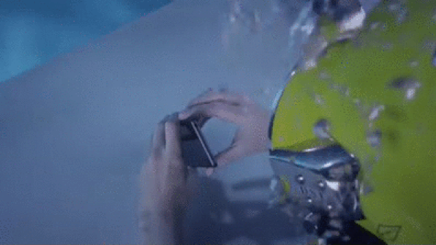 The Best Place to Unbox Any Waterproof Phone Is Underwater (Of Course)