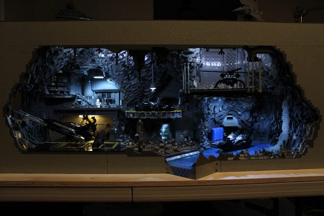 You Have to See This Incredible LEGO Batcave. No Excuses.
