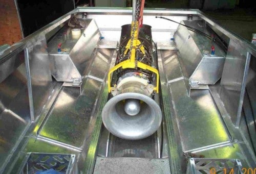 Modder Nuts Put Actual Jet Engine into Jet Boat