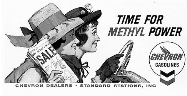 Glorious Gasoline Ads from the Dieselpunk Days