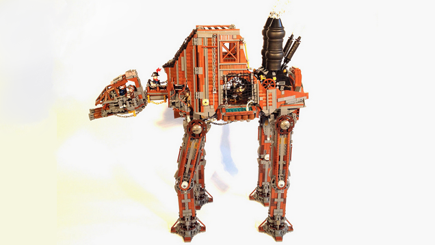 Steampunk Star Wars AT-AT Would Be The Slowest Thing In The Galaxy