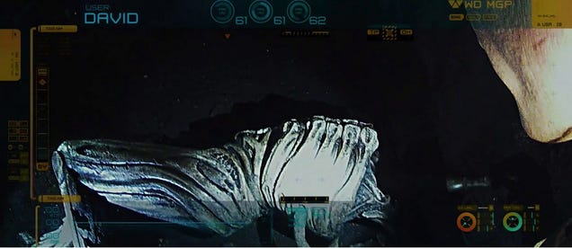 Shot-for-shot breakdown of all the new alien monsters in Ridley Scott's Prometheus!