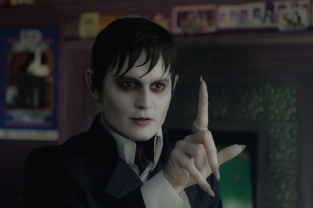 28 stills from Dark Shadows prove Tim Burton has not yet tired of pancake makeup