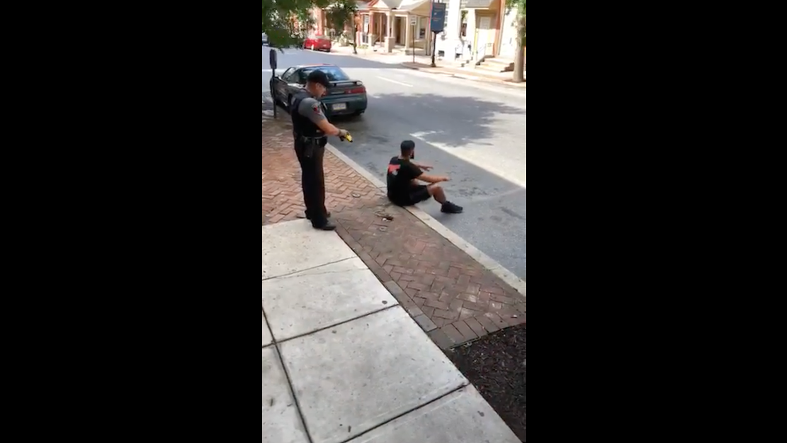 Cop Caught On Video Firing Taser At A Calm Nonviolent Compliant Man