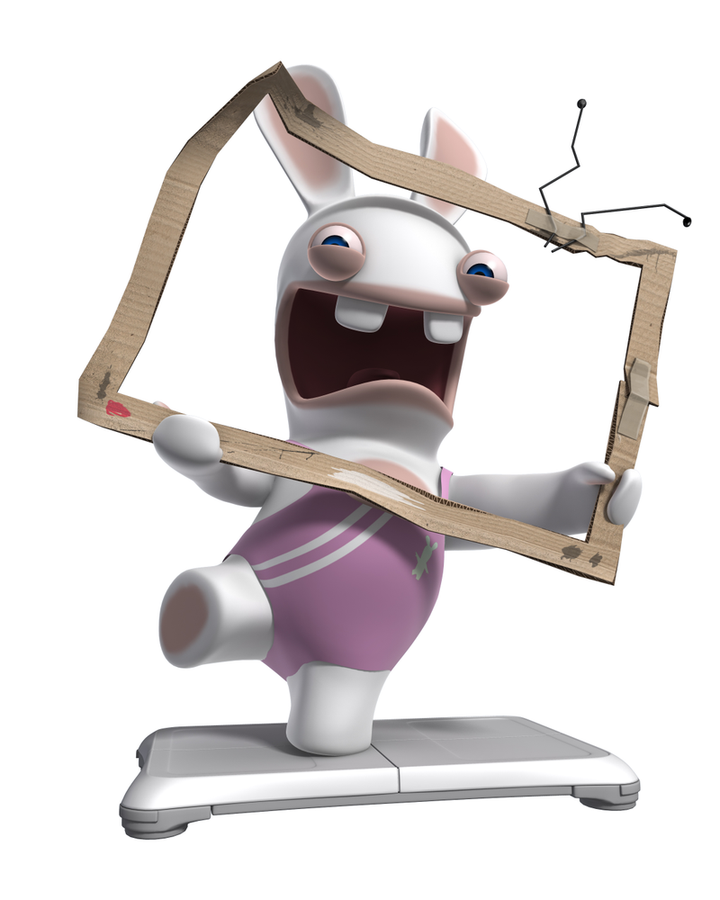 rayman raving rabbids tv party adverisment