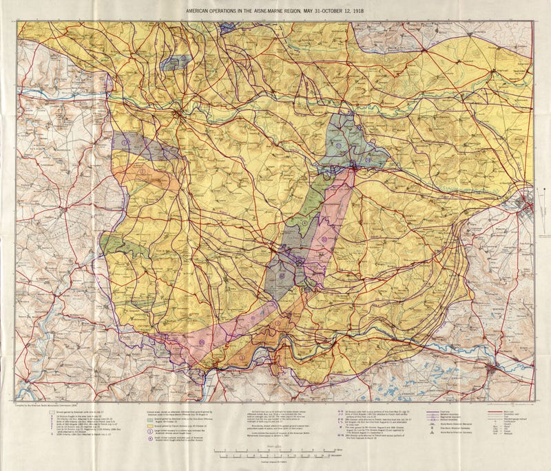 These Stunning Maps Show the Final Months of the First World War