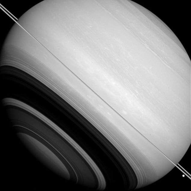 Two-mile-high structures rising on Saturn's rings