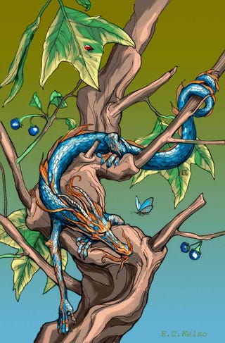 Amazing Fairy Tale Art from a Biology PhD