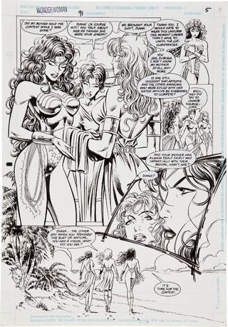 This is what $2 million worth of comic book art looks like