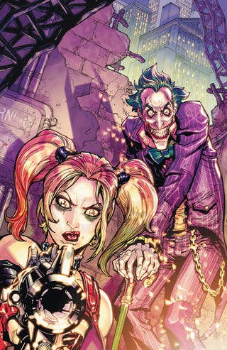 The Joker And Harley Quinn Run Wild In The Batman: Arkham City Comic Series