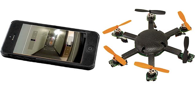 This Tiny Pocket Drone Flies For Two Hours With a Thin Wire Tether