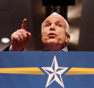 McCain's Lies and Lobbyists Piss Him Off (And Us, Too)