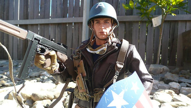 Captain America Has a Great Butt (Shame About His Face)