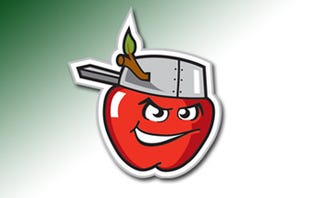 Ill-Tempered Apple Calls Out Nightmare Ant In Fort Wayne Mascot Showdown