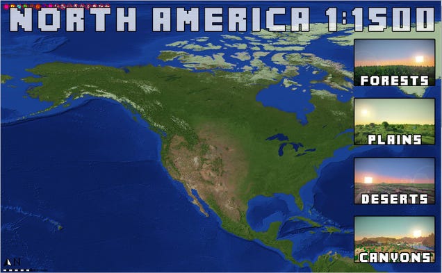 Someone Is Re-Building The Entire Planet In Minecraft