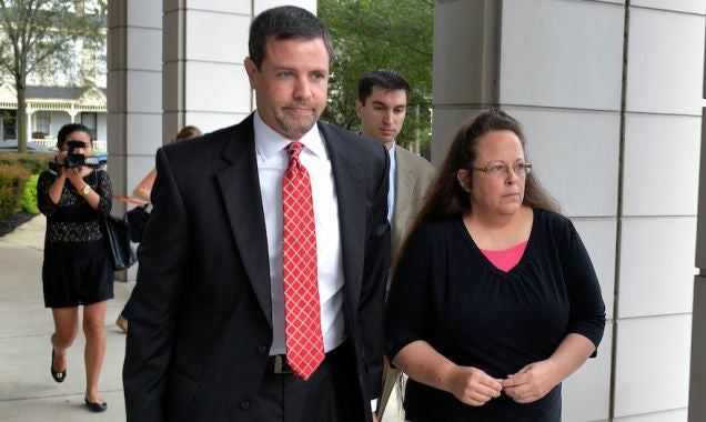 KY Clerk Refusing to Issue Gay Marriage Licenses Will Take Case to Supreme Court