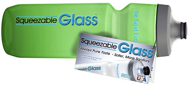 A Squeezable 'Glass' Water