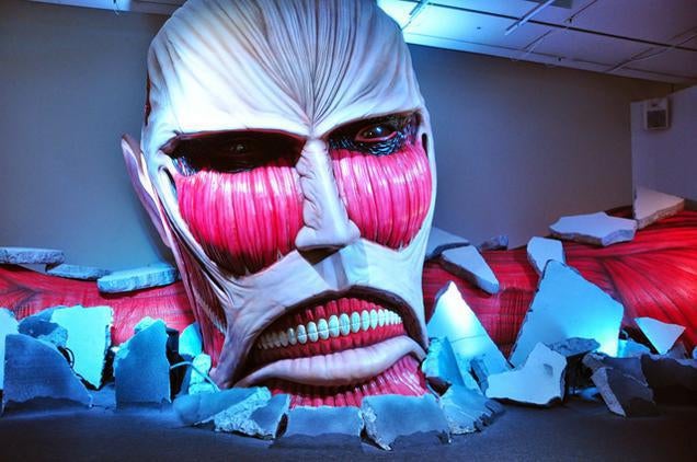 First Look Inside the Attack on Titan Exhibit