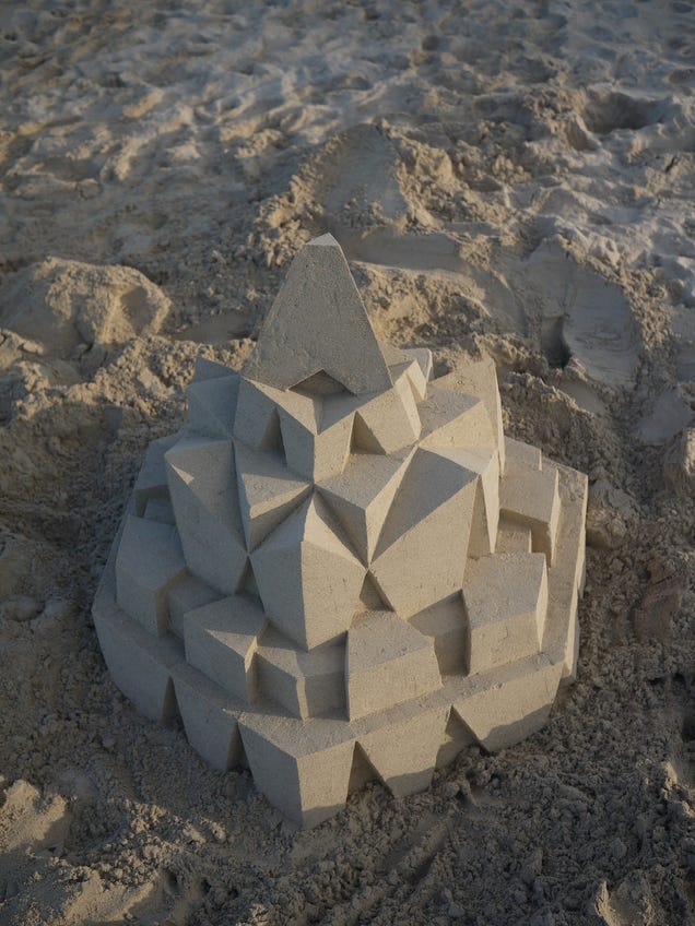 These Modernist Sand Castles Are Cooler Than Any Architectural Model