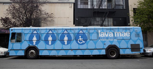 A Refurbished Bus Will Bring Showers to the Homeless in San Francisco