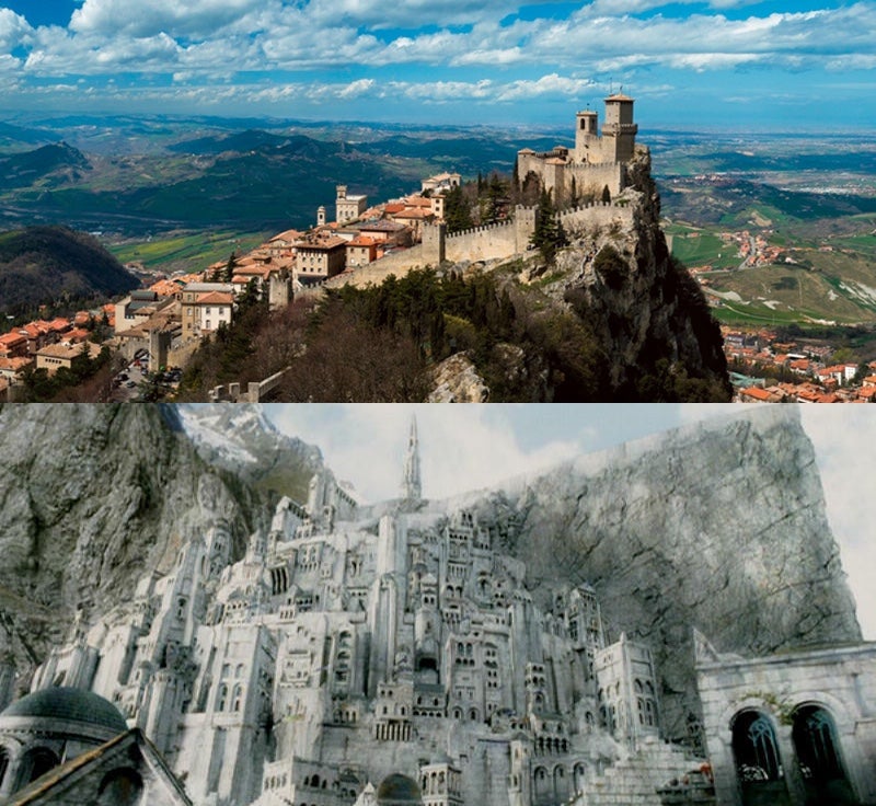 Descubren unas anotaciones de JRR Tolkien con los lugares que inspiraron la Tierra Media