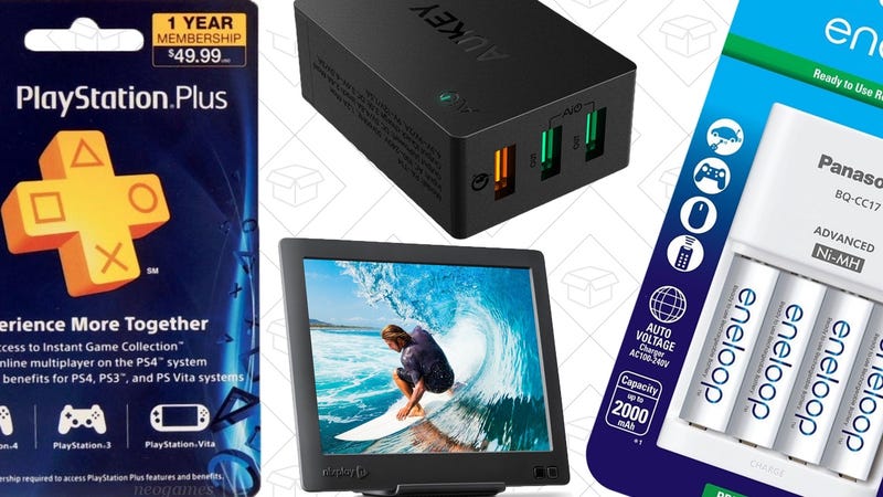 Today's Best Deals: Eneloops, PlayStation Plus, Mother's Day Gifts, and More