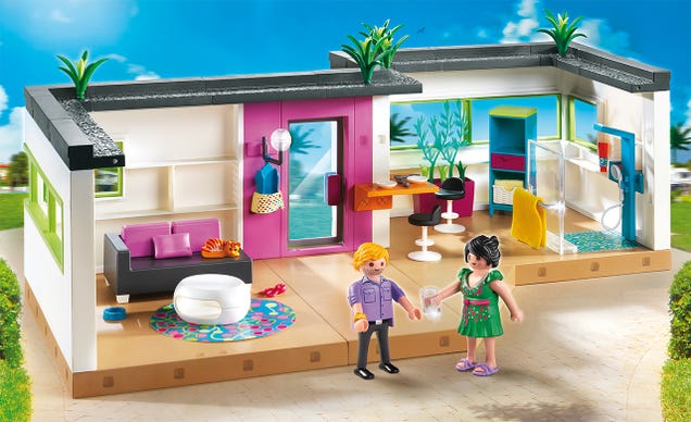 It's OK To Be Jealous Of Playmobil's New Ultra-Modern Luxury Mansion