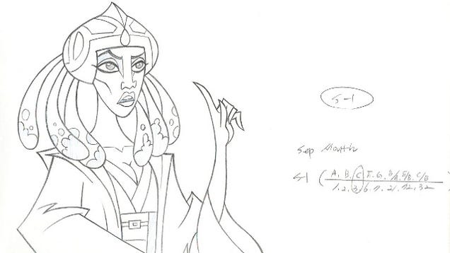 Concept Art from Lucas' forgotten Star Wars Animated Series