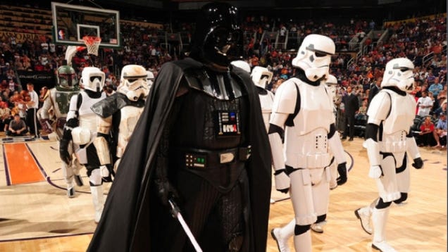 Hey, LucasArts—How About Making a Star Wars NBA Game?